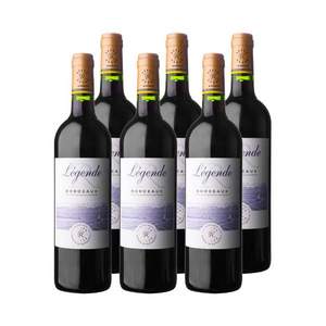 88VIP会员，法国进口 Lafite 拉菲 传奇2017 波尔多干红酒葡萄酒 750ml*6瓶整箱