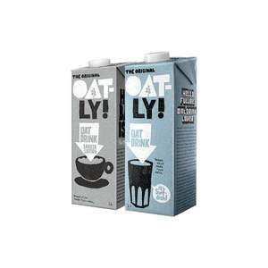 OATLY 噢麦力 燕麦奶（咖啡大师+原味）1L*2瓶