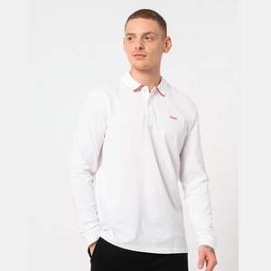 降60元，HUGO Hugo Boss 雨果·博斯 Donol212 男士純棉長袖Polo衫 50447957