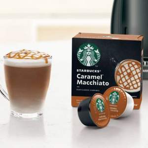 Starbucks 星巴克 Blonde 多趣酷思 焦糖玛奇朵胶囊咖啡 12粒 