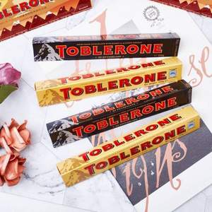 原裝進(jìn)口，Toblerone 瑞士三角 巧克力 100g*4盒 贈巧克力硅膠模具
