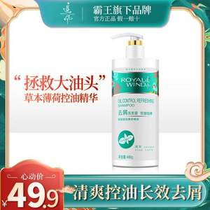 霸王旗下，追風(fēng) 去屑洗發(fā)露 （控油怡神型)） 480g