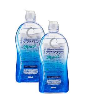 日本原裝進(jìn)口 Rohto 樂敦清 C3多功能隱形眼鏡護(hù)理液 500mL*2瓶裝