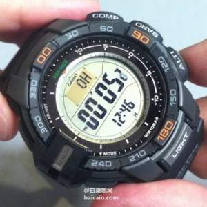 Casio 卡西欧 PRG-270-1 三重感应太阳能登山表