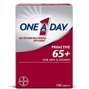 <span>白菜！</span>拜耳 One A Day 65歲以上老年多種復(fù)合維生素 150片