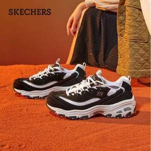 Skechers 斯凯奇 D'LITES系列 女子厚底熊猫鞋 11959