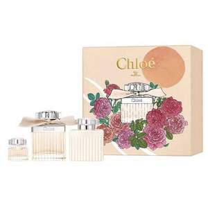 Chloé 蔻依 同名经典女士浓香水EDP套装（肉丝带75ml+润肤乳100ml+迷你香水5ml) 新低€71