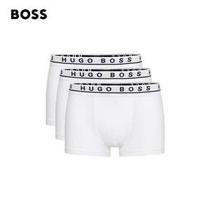 BOSS Hugo Boss 雨果·博斯 男士平角内裤 3条装