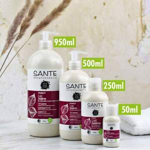 SANTE 德国有机桦树植物蛋白修护亮泽洗发水950ml