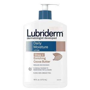 Lubriderm 乳木果可可脂 身体保湿乳473mL 