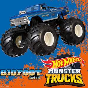 Hot Wheels 风火轮 Monster Trucks 1:24 玩具汽车模型