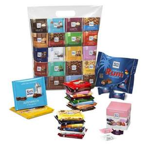 Ritter SPORT 瑞特斯波德 繽紛口味巧克力彩色大禮包 2kg