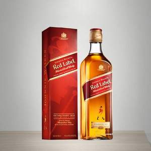 JOHNNIE WALKER 尊尼获加 红牌红方苏格兰威士忌 500ml