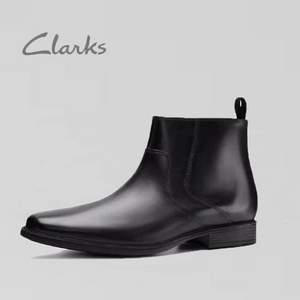 Clarks 其乐 Tilden Up系列 男士复古英伦切尔西皮靴