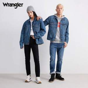 Wrangler 威格 ICONs经典系列 男士牛仔夹克外套