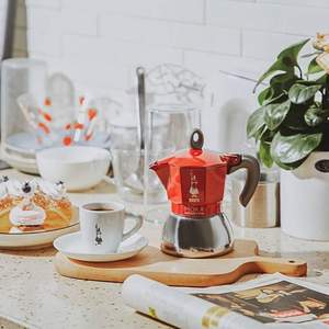 Bialetti 比樂蒂 意大利產(chǎn) New Moka Induction 電磁感應(yīng)摩卡壺6杯量（280mL）