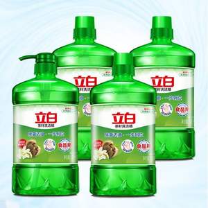 立白 茶籽洗潔精1.45kg*4瓶  