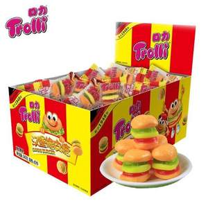 trolli 德国口力 经典软糖 汉堡540g 