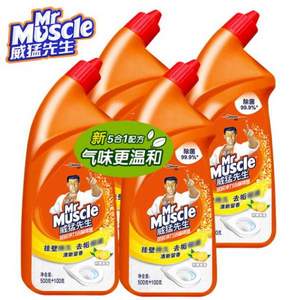 Mr Muscle 威猛先生 洁厕液 620g*4瓶