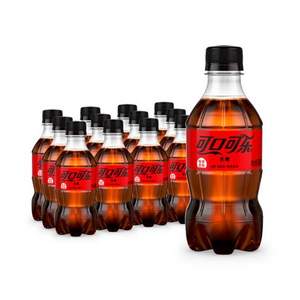 Coca-Cola 可口可乐 Zero 零度 汽水饮料 300ml*12瓶