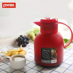 Pyrex 美国康宁 玻璃内胆保温壶 OVTHB-1L 4色