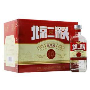 中华老字号，永丰牌 北京二锅头·纯粮酿 42度清香型白酒 500ml*12瓶整箱