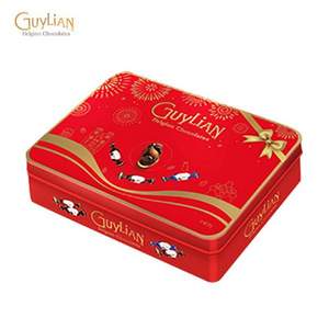 临期低价，Guylian 吉利莲 比利时红焰巧克力礼盒301g