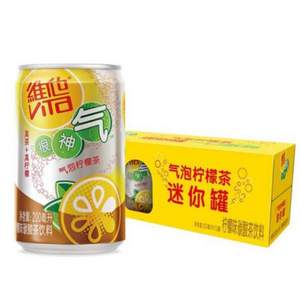 Vita 维他 气泡柠檬茶饮料 200ml*6罐