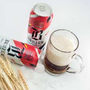 临期特价，Bruzer 巴利特 比利时原装进口 黑啤500mL*24罐