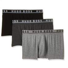 Hugo Boss 雨果·博斯 男士平角内裤 50325403 3条装