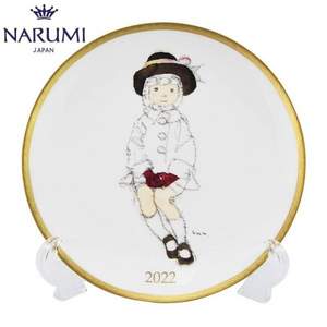 Narumi 鳴海 2022年限定 巖崎知弘骨瓷紀(jì)念盤 52430-21325