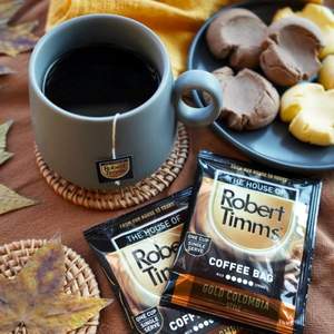 <span>临期白菜！</span>澳洲69年咖啡领导品牌 Robert timms 罗伯特现磨速溶冷萃黑咖啡18袋/盒