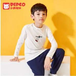 PEPCO 小猪班纳 男童长袖T恤打底衫（110~170码）3款多色