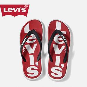 Levi’s 李维斯 2022夏季外穿沙滩鞋情侣款潮人字拖（34~44码）多款