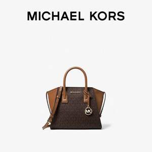 Michael Kors 迈克·科尔斯  Avril 大号老花皮质手提包翅膀包 35F1G4VM2L