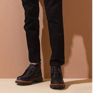 Clarks 其樂 Trace Ramble 男士兩孔系帶高幫休閑鞋 26135577