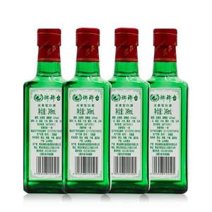 LANGYATAI 琅琊台 小绿瓶 52度浓香型白酒249mL*4瓶