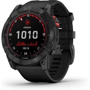 直降￥284！Garmin 佳明 fenix 7x 太阳能GPS多功能智能手表010-02541-01