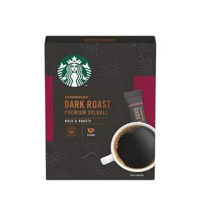 Starbucks 星巴克 黑咖啡 深度烘焙精品速溶咖啡 2.3g*10条