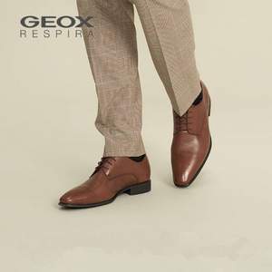 Geox 健乐士 Uomo High Life B 男士商务尖头德比鞋 U0299B