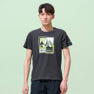 Columbia 哥倫比亞 男士戶外透氣圓領(lǐng)短袖T恤 AE0408011