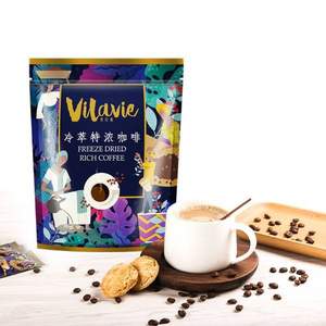 馬來(lái)西亞進(jìn)口，vilavie 維菈薇 冷萃特濃咖啡 400g