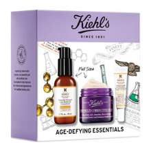 Kiehl's 科顏氏 緊致抗皺護(hù)膚套裝（紫玻A面霜50ml+維C精華50ml+眼部精華3ml）￡67.87