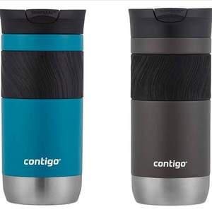 Contigo 康迪克 单手开启 不锈钢真空保温杯 454mL*2个装