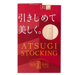 ATSUGI 厚木 Stocking系列 紧致光滑丝薄连裤丝袜 3双 FP9013P