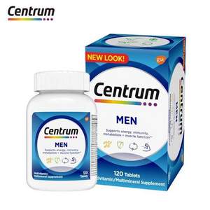  Centrum 善存 男士复合维生素多维片 120粒