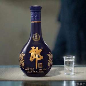 LANGJIU 郎酒 青花郎 陈酿 53度酱香型白酒 500mL*双瓶 礼盒装