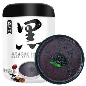 福建老字号，方家铺子 黑芝麻核桃粉500g