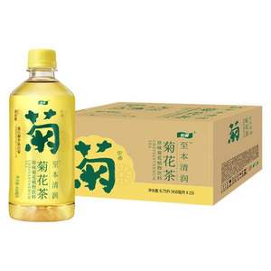 怡宝 至本清润 原味菊花茶植物饮料 450ml*15瓶*3箱