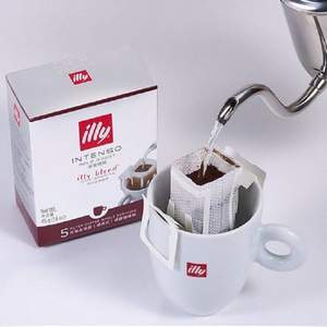 ILLY 意利 深度/中度烘焙 咖啡粉挂耳包*5袋